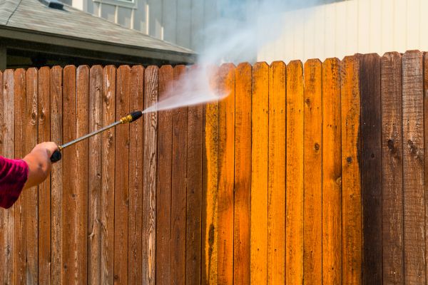 Fence Pressure Cleaning in Kernersville