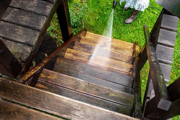 Cost of Wood Power Washing in Kernersville